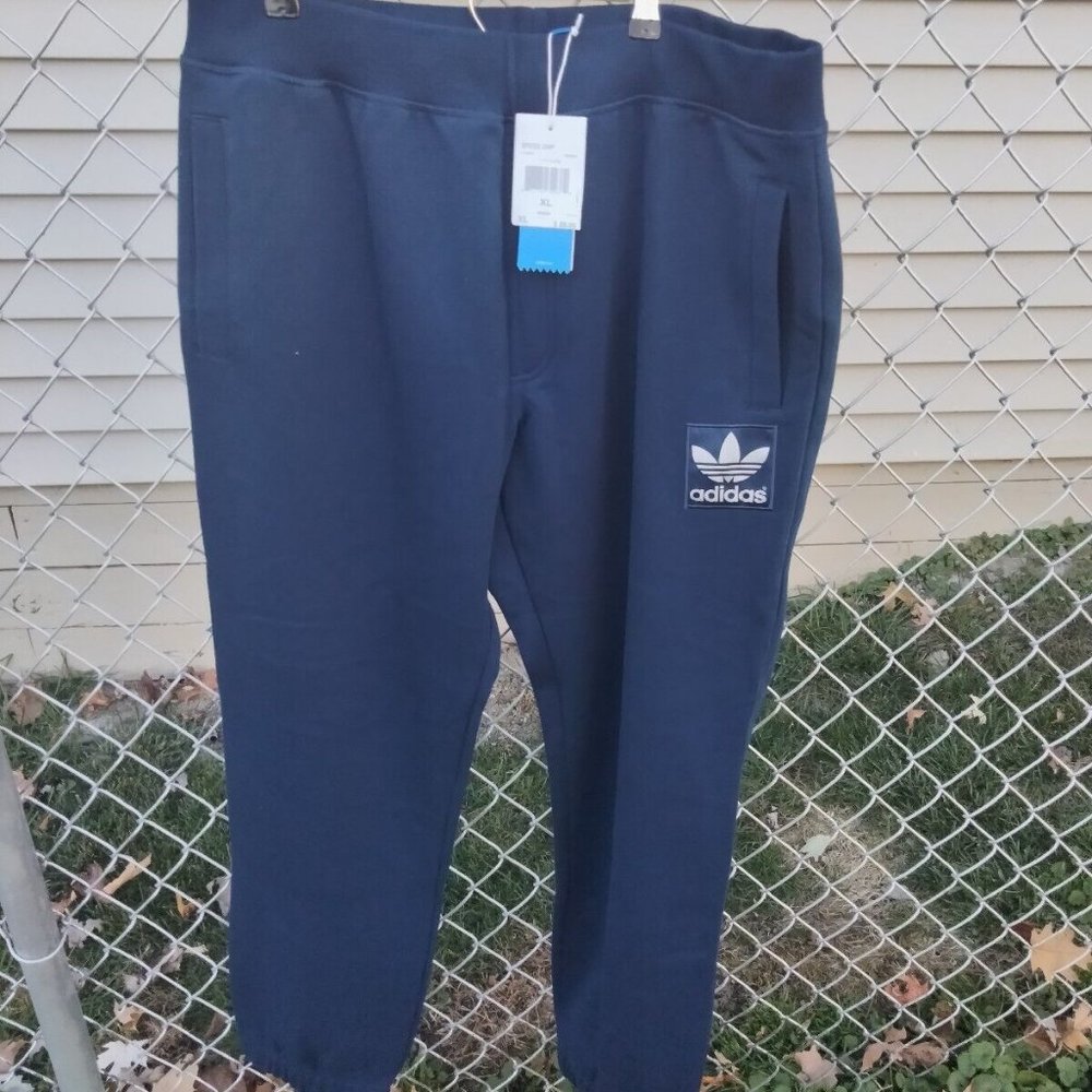 Adidas Original Spess SWP Sweatpants Blue Size XL Baggy Cotton M30244